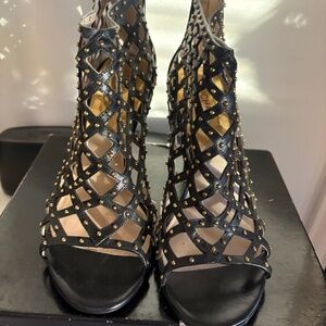 Michael Kors Black Studded l Heels